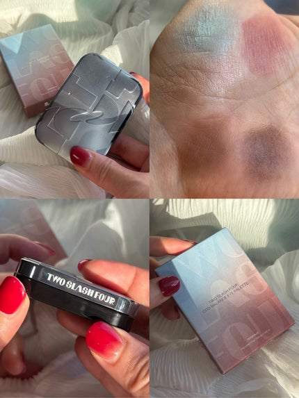 オッドバランスアイパレット/TWO SLASH FOUR/アイシャドウパレットを使ったクチコミ(7枚目)