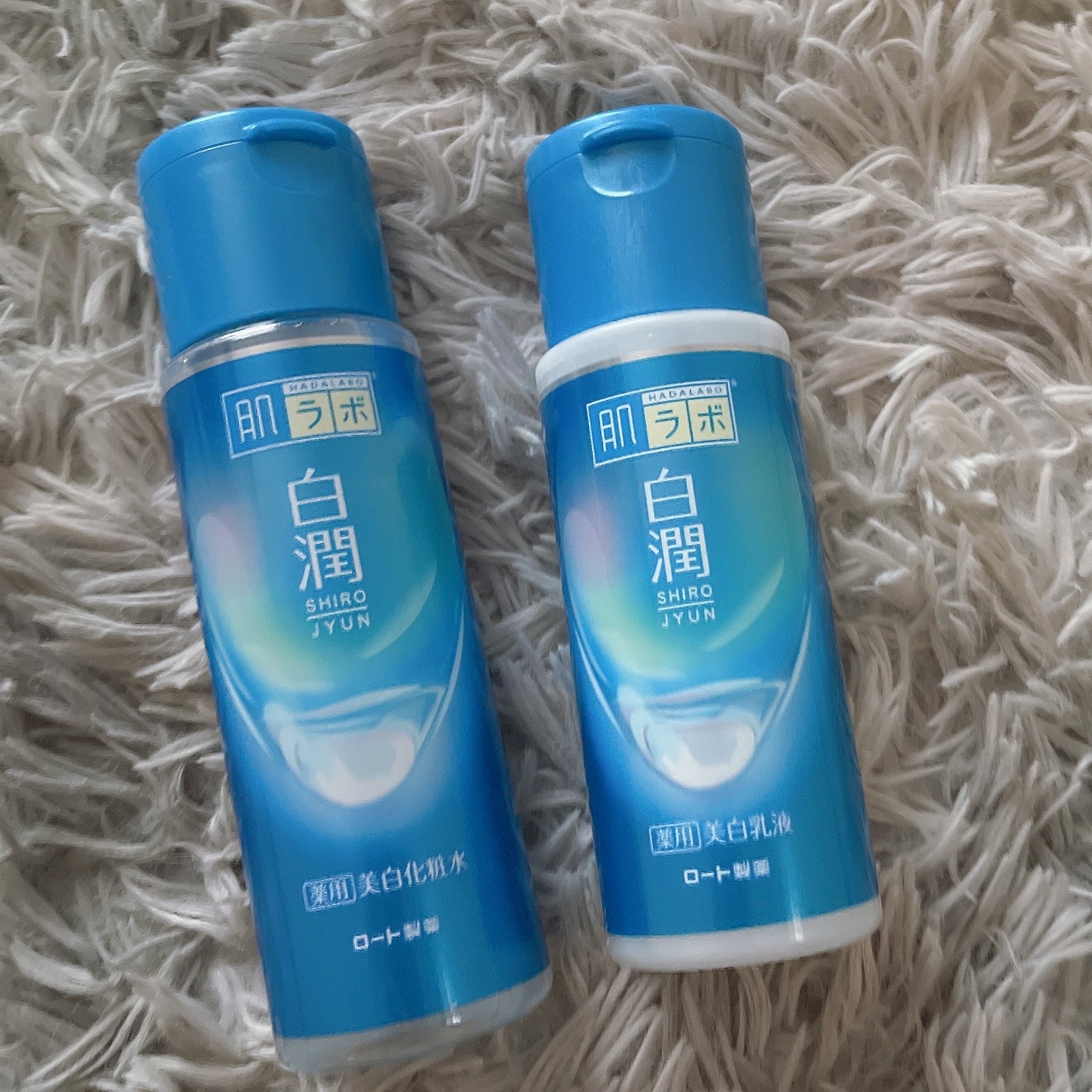 白潤 薬用美白乳液/肌ラボ/乳液を使ったクチコミ（1枚目）