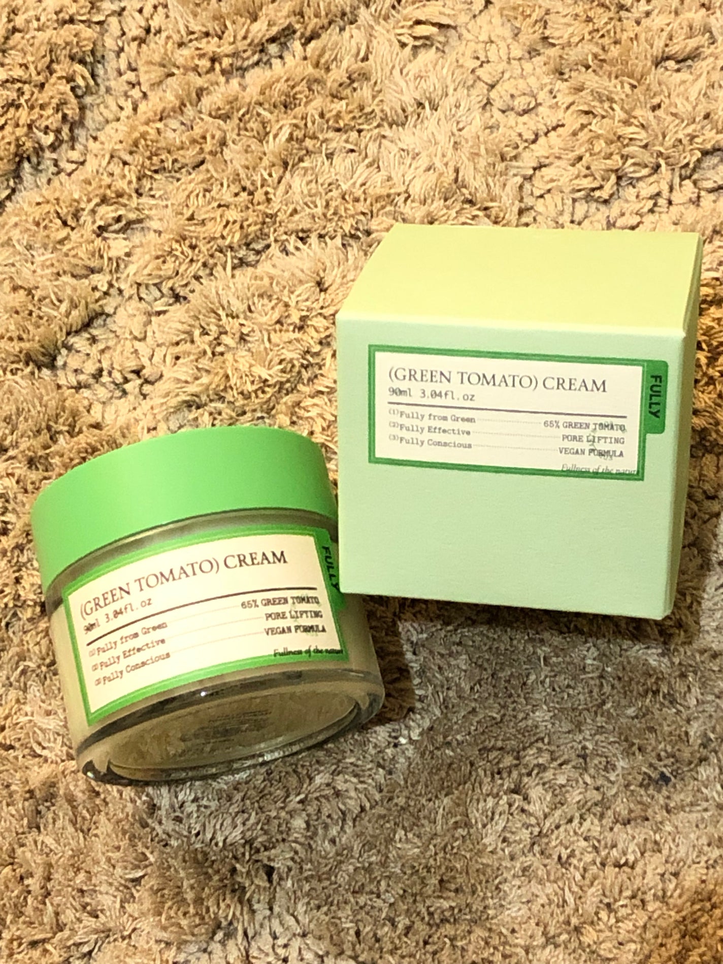 グリーントマトクリーム/FULLY/フェイスクリームを使ったクチコミ(2枚目)