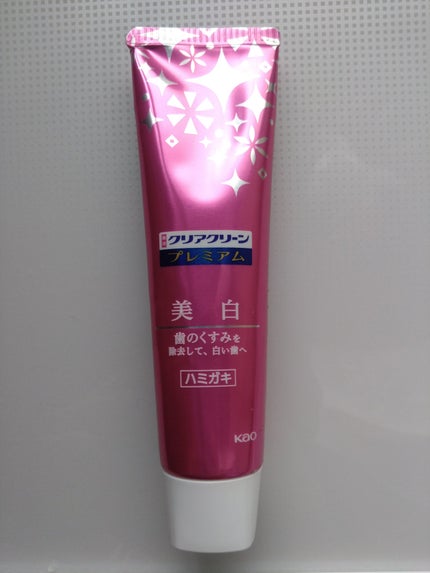 クリアクリーン プレミアム 美白(薬用ハミガキ)/クリアクリーン/歯磨き粉を使ったクチコミ(1枚目)