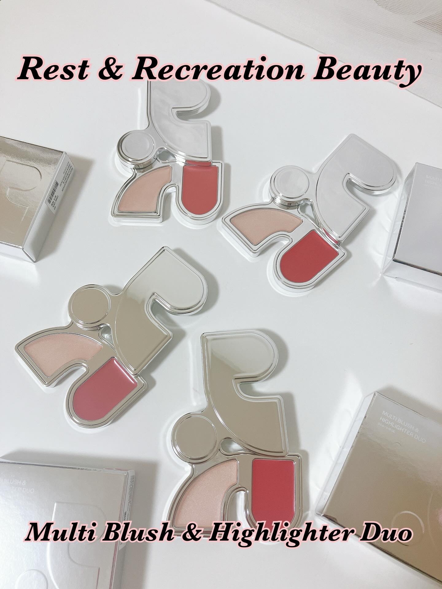 Multi Blush & Highlighter Duo/R&R Beauty/ジェル・クリームチークを使ったクチコミ（1枚目）