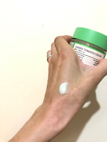 グリーントマトクリーム/FULLY/フェイスクリームを使ったクチコミ(4枚目)