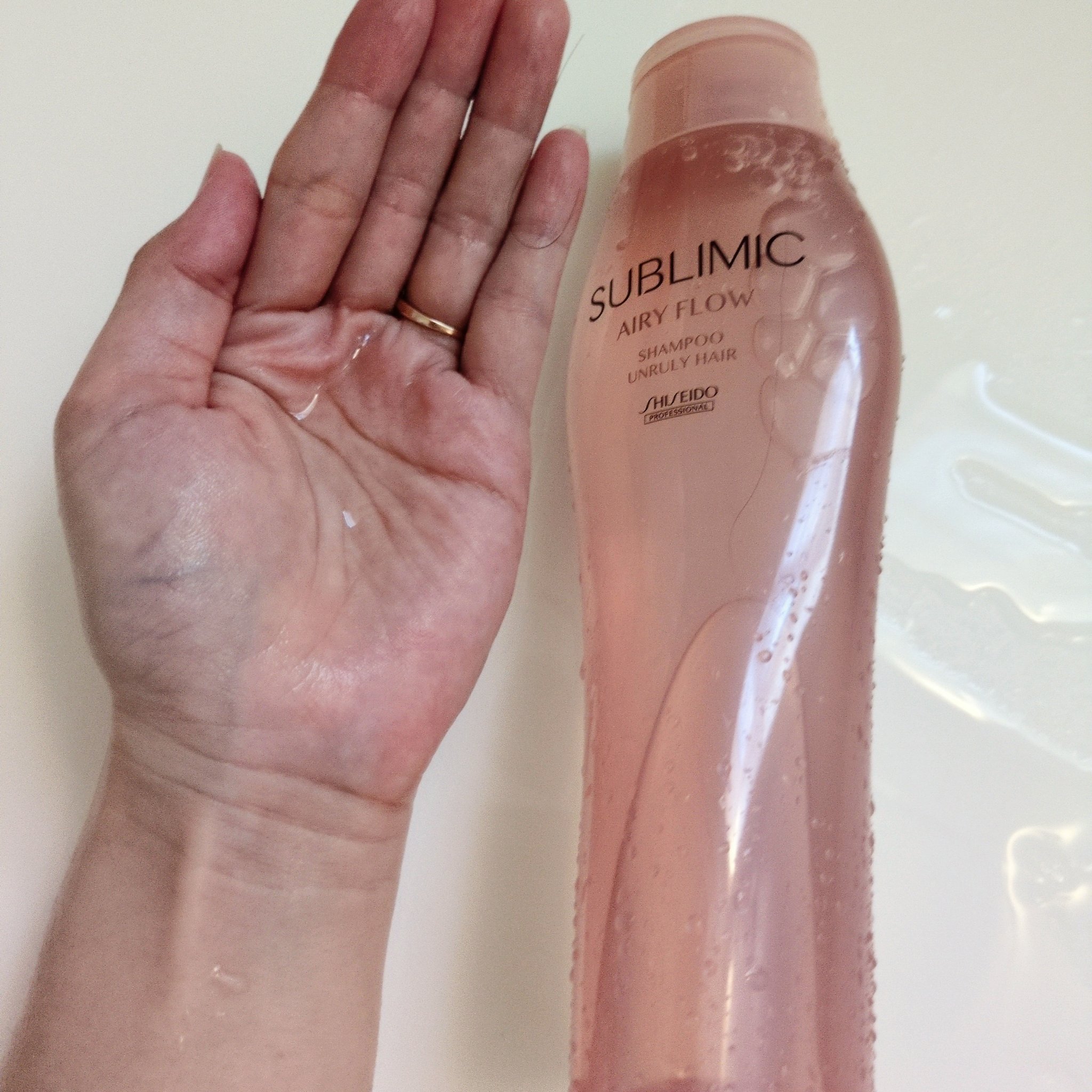 エアリーフロー シャンプー／トリートメント/サブリミック/サロンシャンプーを使ったクチコミ（2枚目）