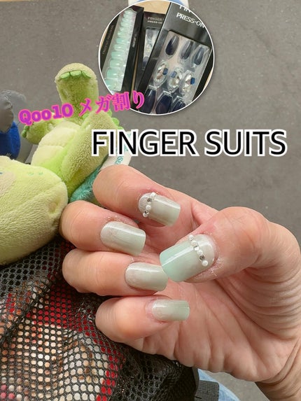 ネイルチップ(シールタイプ)/FINGER SUIT/ネイルチップ・パーツを使ったクチコミ(1枚目)