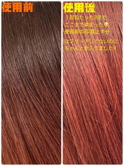 Tottimo!  ディップカラー/アイケイ/洗い流すヘアトリートメントを使ったクチコミ(3枚目)