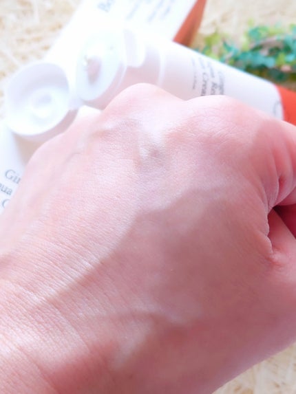 ジンジャーアクアリリーフサンクリーム/Bonajour/日焼け止めクリームを使ったクチコミ(7枚目)