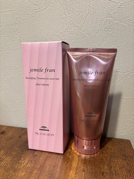 トリートメント ジューシーグロッシー うるツヤ/ジェミールフラン/ヘアマスク・ヘアパックを使ったクチコミ(1枚目)