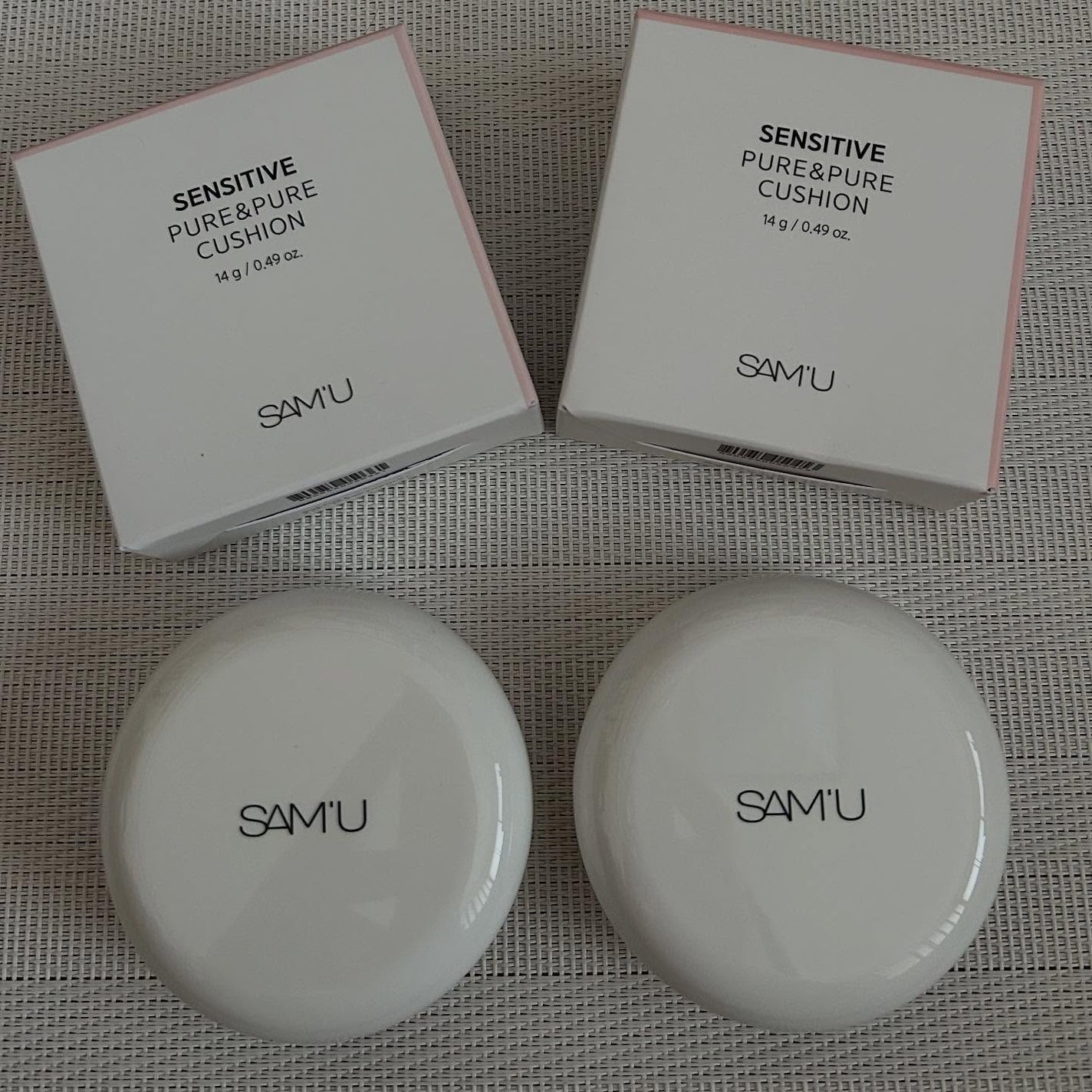 センシティブピュア&ピュアクッション/SAM'U/クッションファンデーションを使ったクチコミ(1枚目)