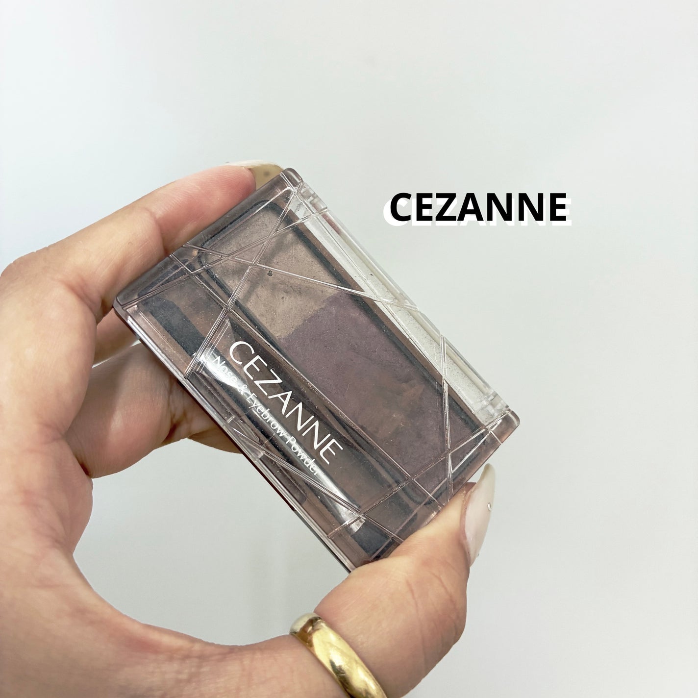 ノーズ&アイブロウパウダー/CEZANNE/パウダーアイブロウを使ったクチコミ(1枚目)