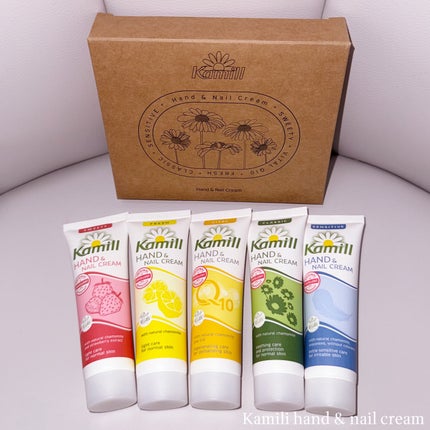ハンド&ネイルクリームミニ 企画セット30ml*5/カミール/その他キットセットを使ったクチコミ(1枚目)