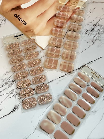 セミキュアジェルネイル(ハンド) NB-020 N Pixie Dust/ohora/ネイルシールの画像