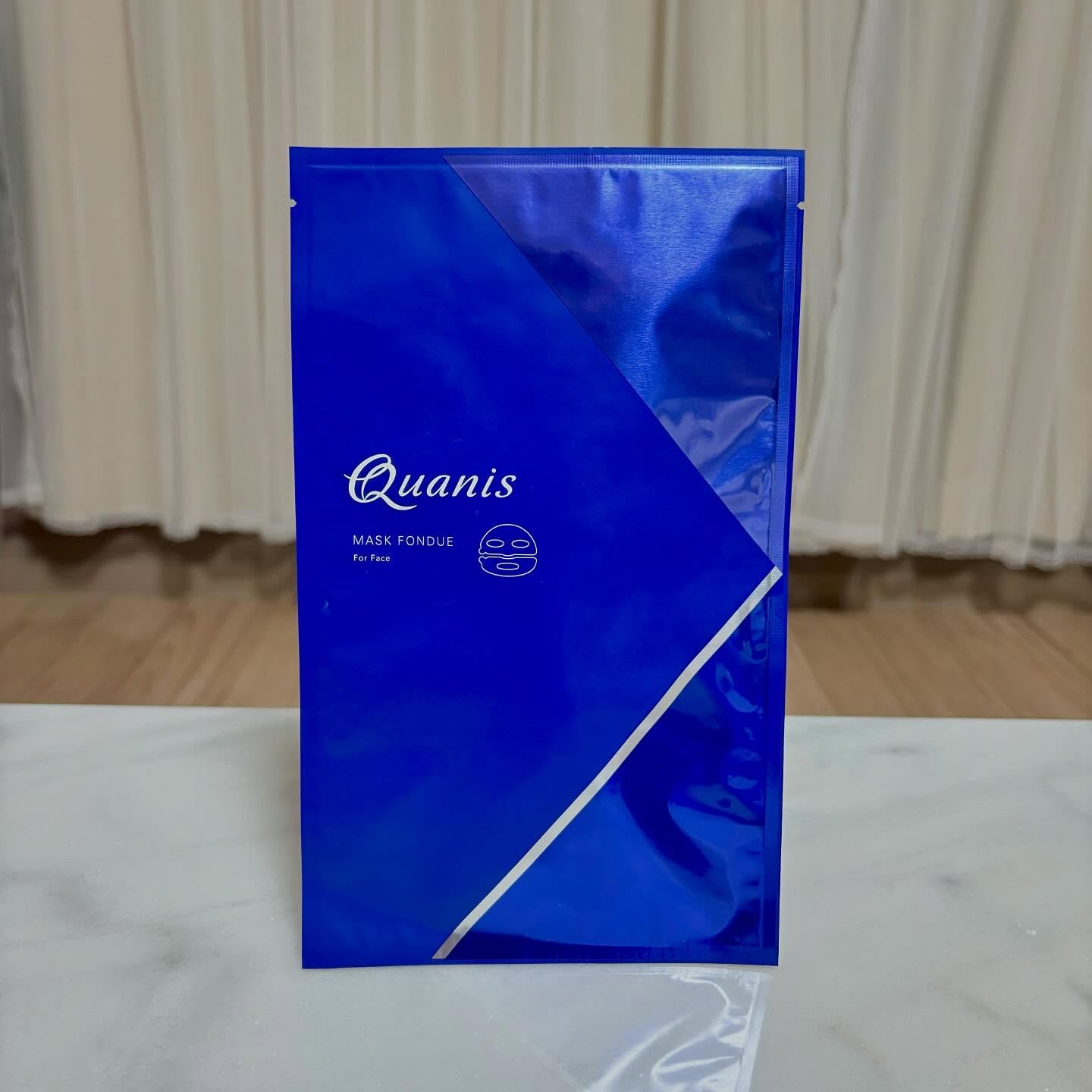 マスクフォンデュ お試し1回分1枚×1袋/Quanis/シートマスク・パックを使ったクチコミ（1枚目）