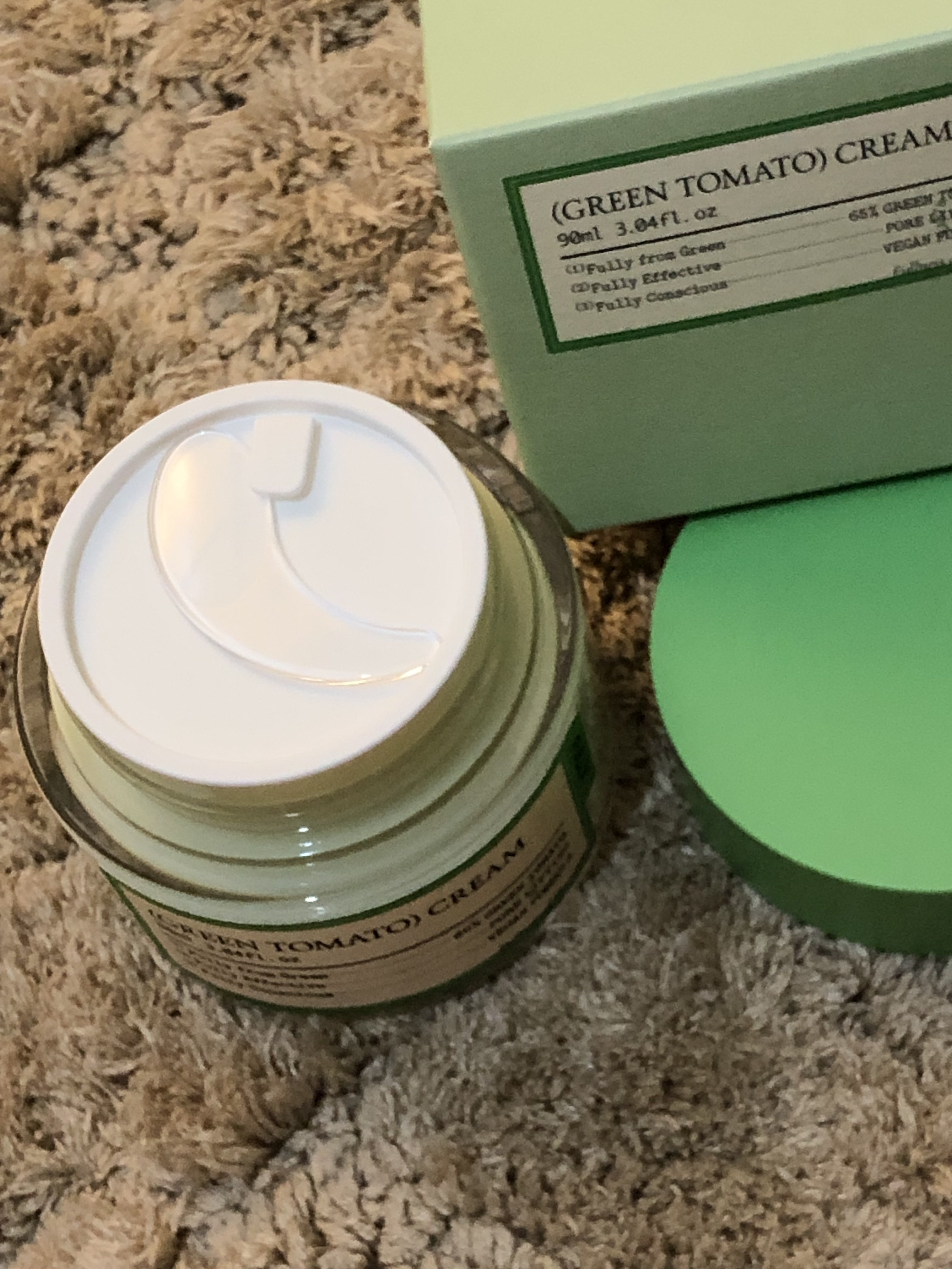 グリーントマトクリーム/FULLY/フェイスクリームを使ったクチコミ（3枚目）