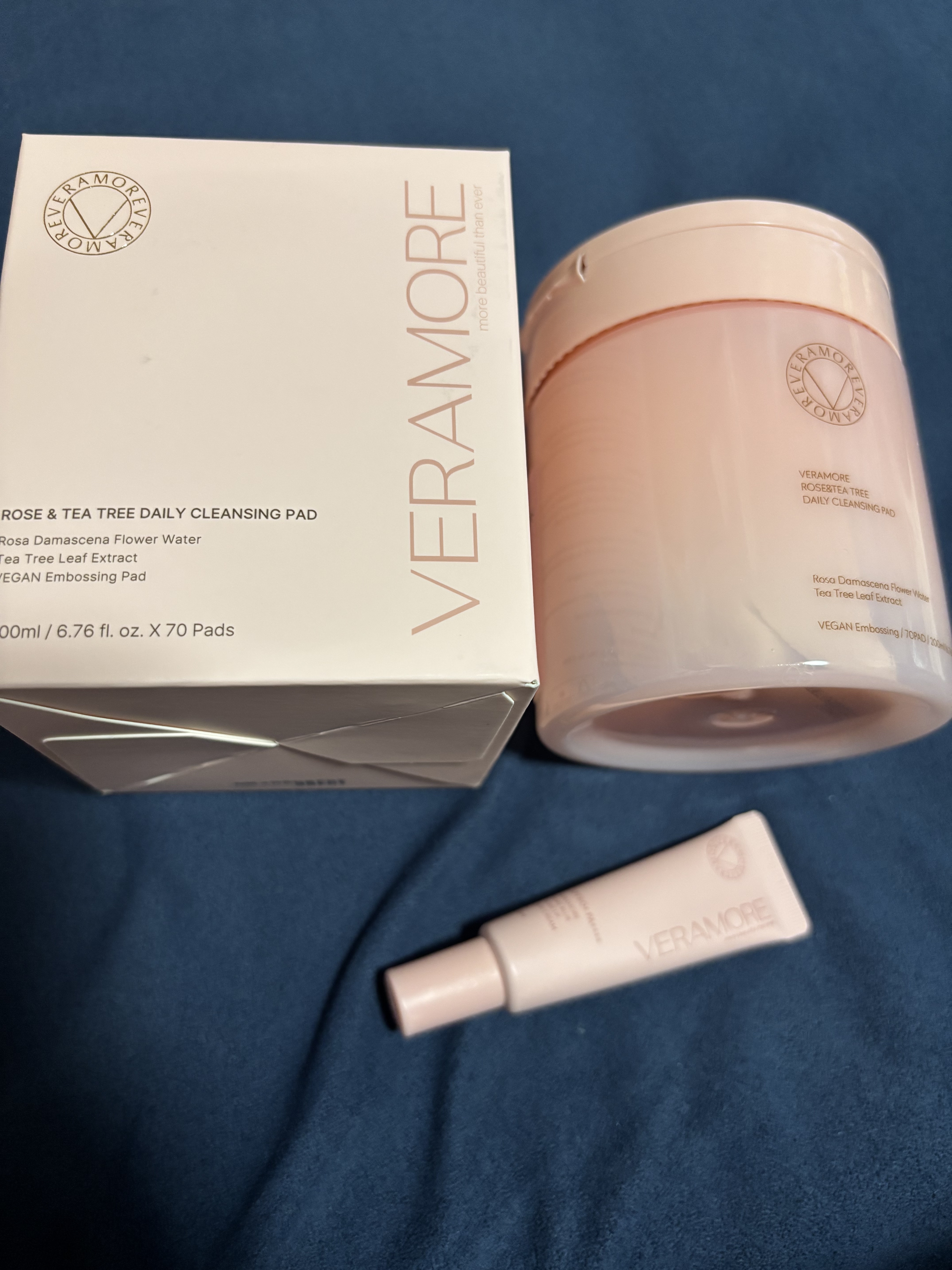 ローズ＆ティーツリークレンジングパッド/VERAMORE/クレンジングシートを使ったクチコミ（1枚目）