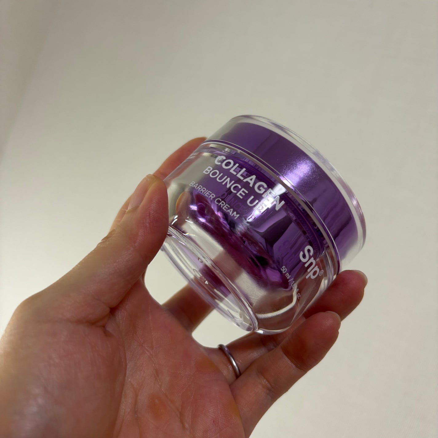 コラーゲンバウンスアップバリアクリーム/SNP/フェイスクリームを使ったクチコミ(1枚目)