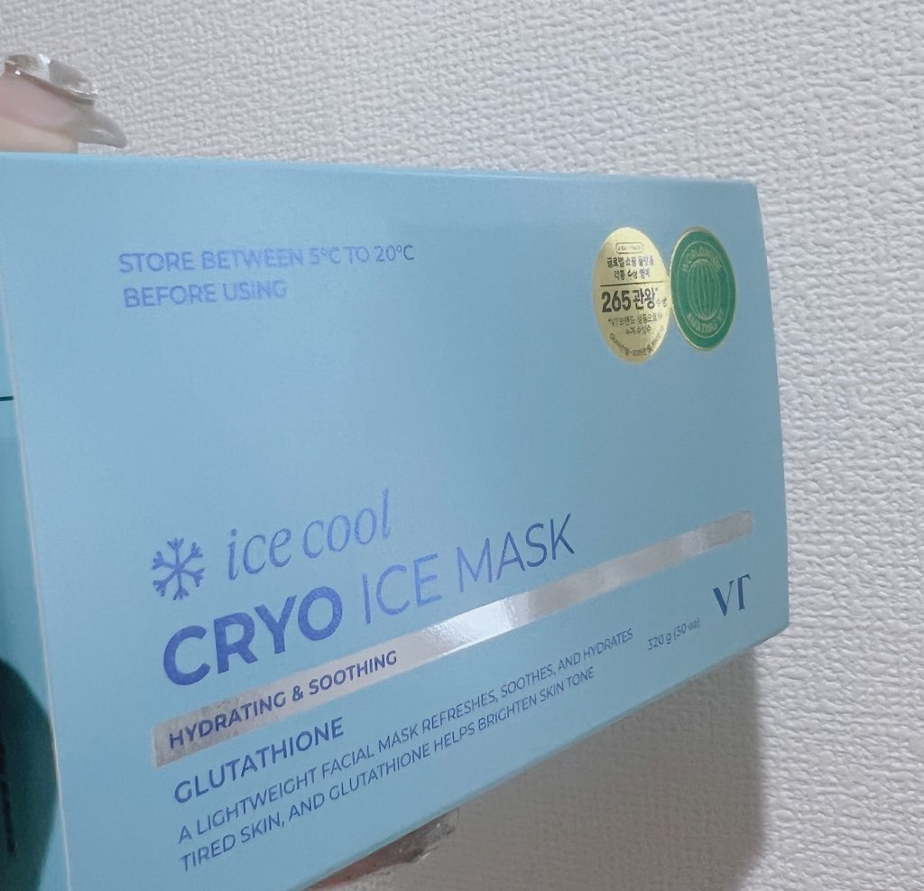 クライオアイス マスク/VT/シートマスク・パックを使ったクチコミ（3枚目）
