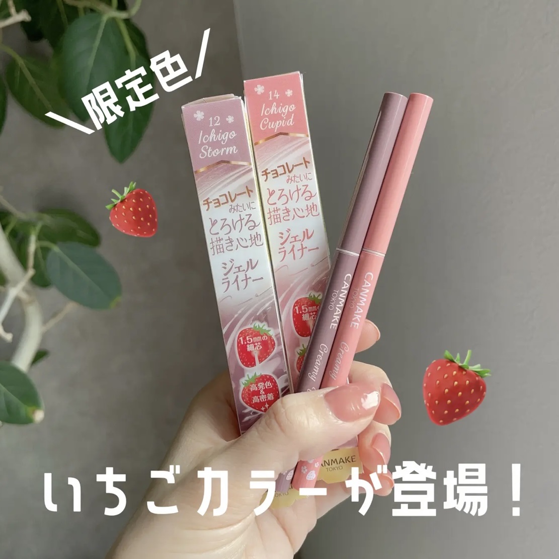 クリーミータッチライナー/キャンメイク/ジェルアイライナーを使ったクチコミ（1枚目）