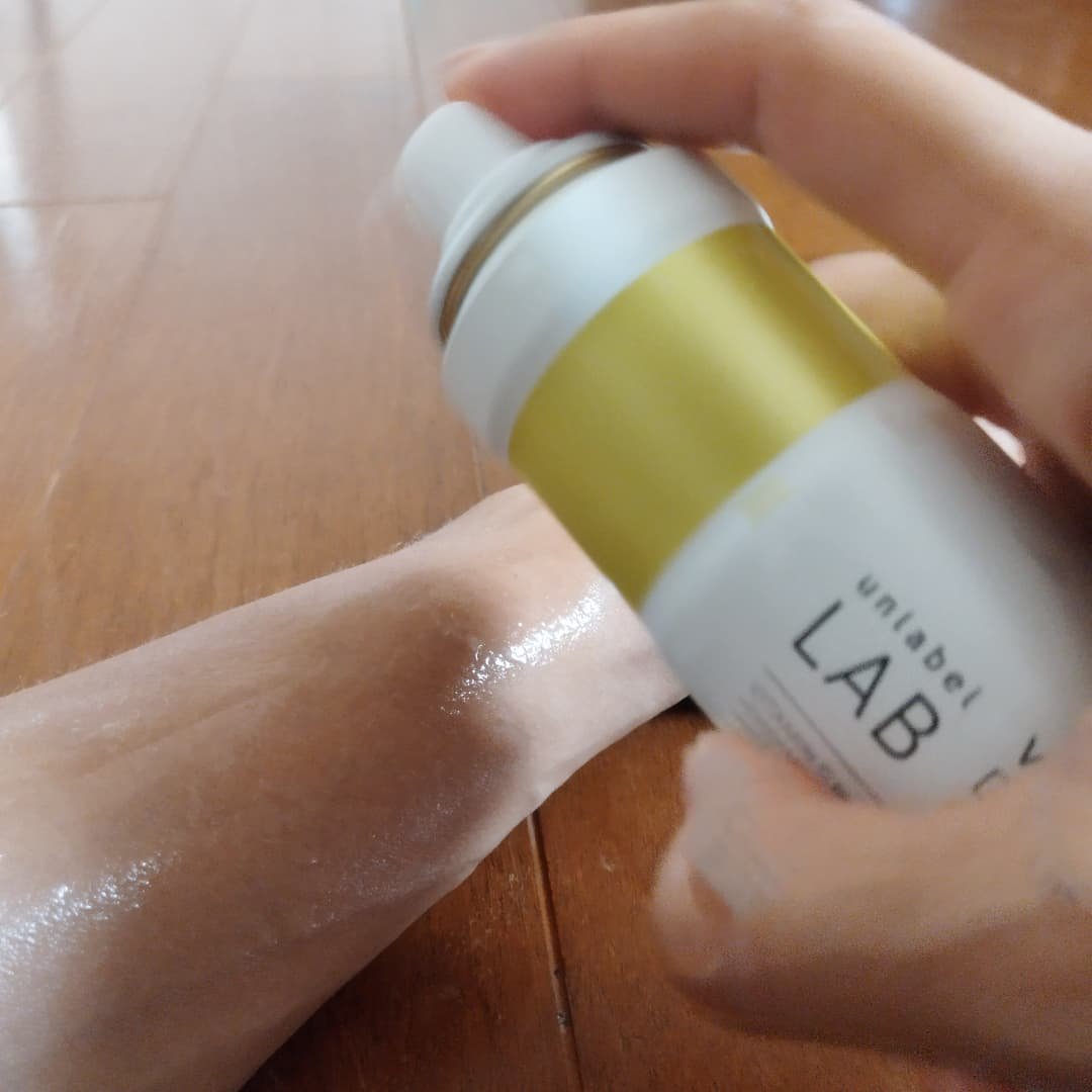 アンレーベル Ｖ　ディープモイスチャーミスト/unlabel/ミスト状化粧水を使ったクチコミ（3枚目）