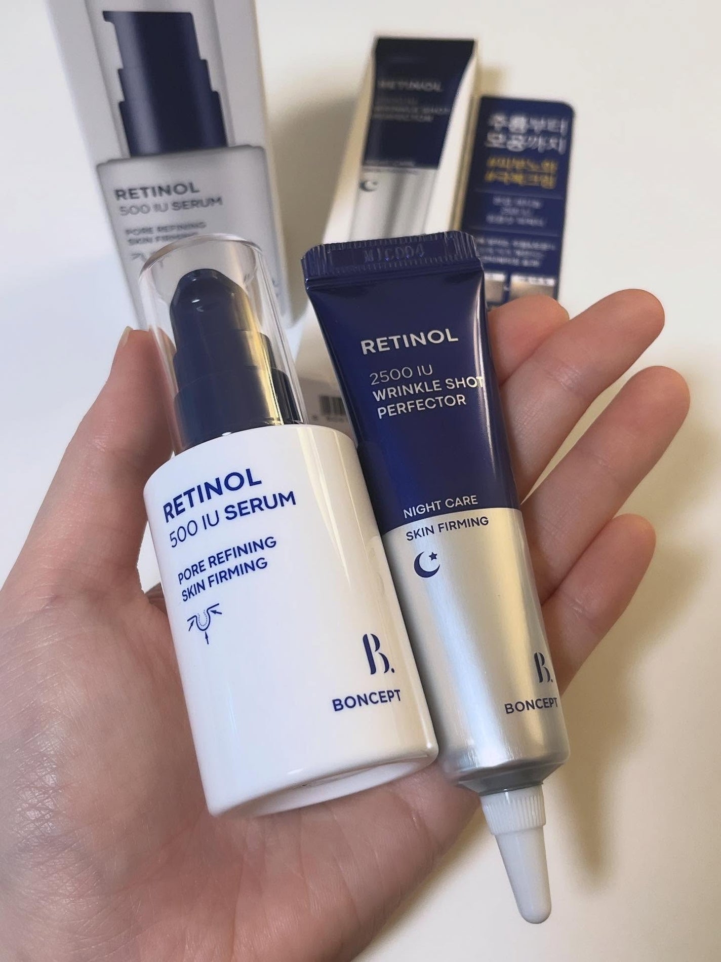 レチノール2500IUリンクルショットパーフェクター/BONCEPT/美容液を使ったクチコミ(1枚目)