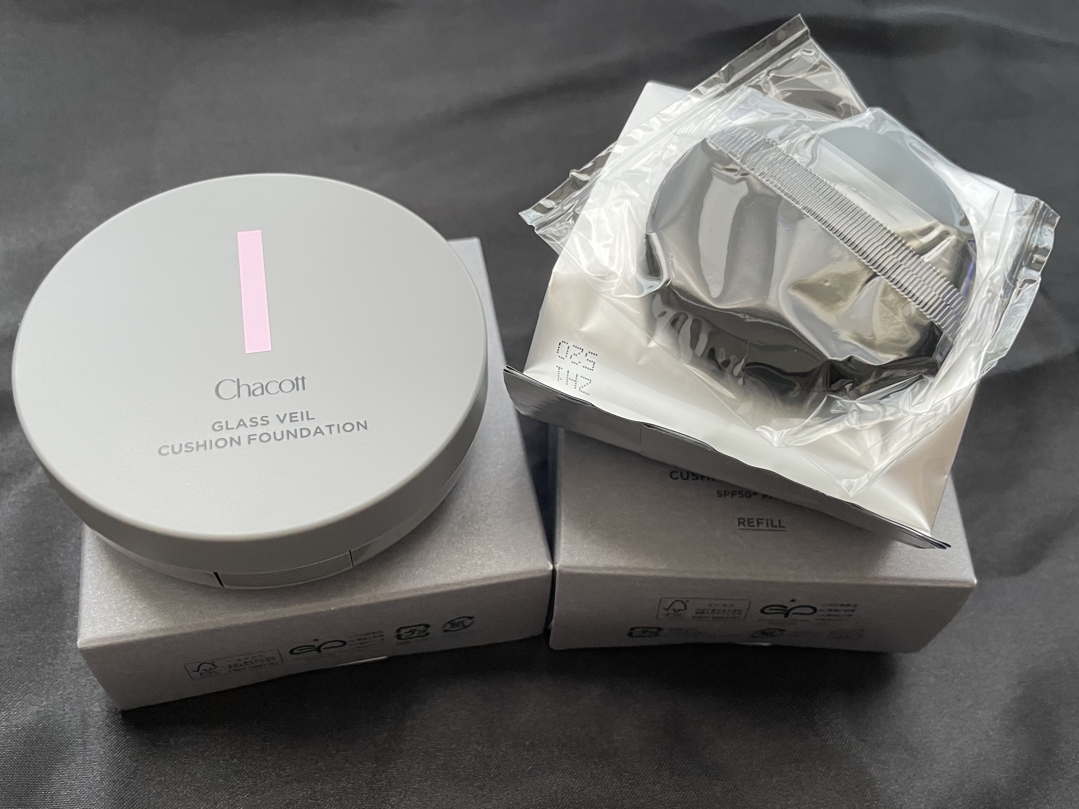 チャコット グラスヴェール クッションファンデーション/チャコット・コスメティクス/クッションファンデーションを使ったクチコミ（1枚目）