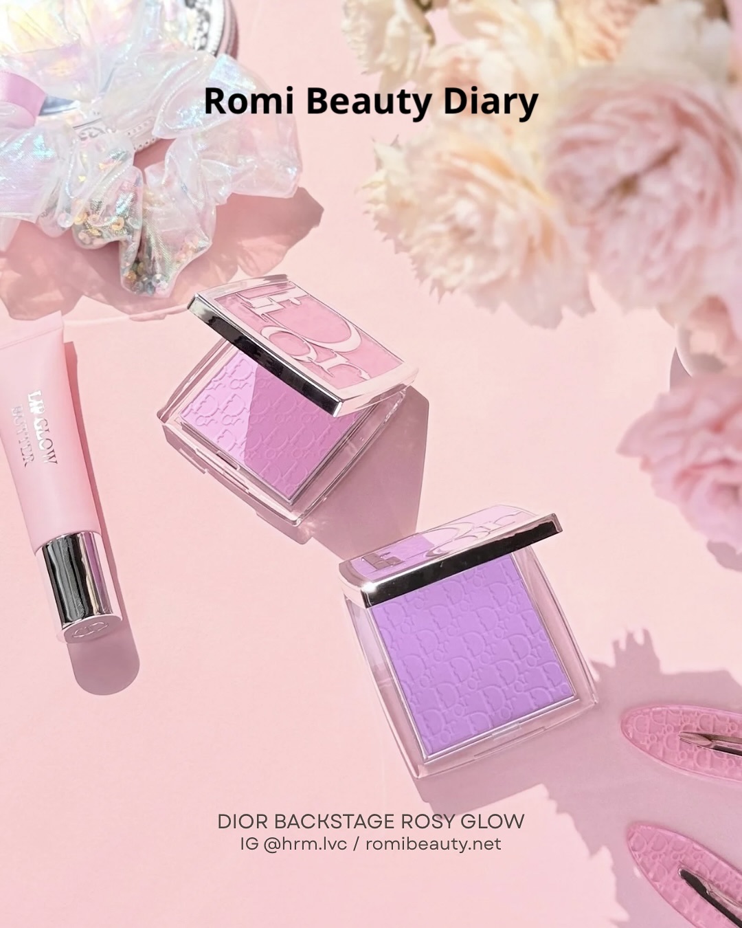 バックステージ ロージー グロウ/Dior/パウダーチークを使ったクチコミ（1枚目）