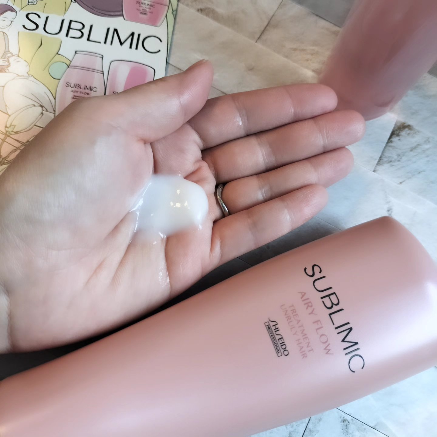 エアリーフロー シャンプー／トリートメント トリートメント（T）  250mL/サブリミック/サロンシャンプーを使ったクチコミ（3枚目）