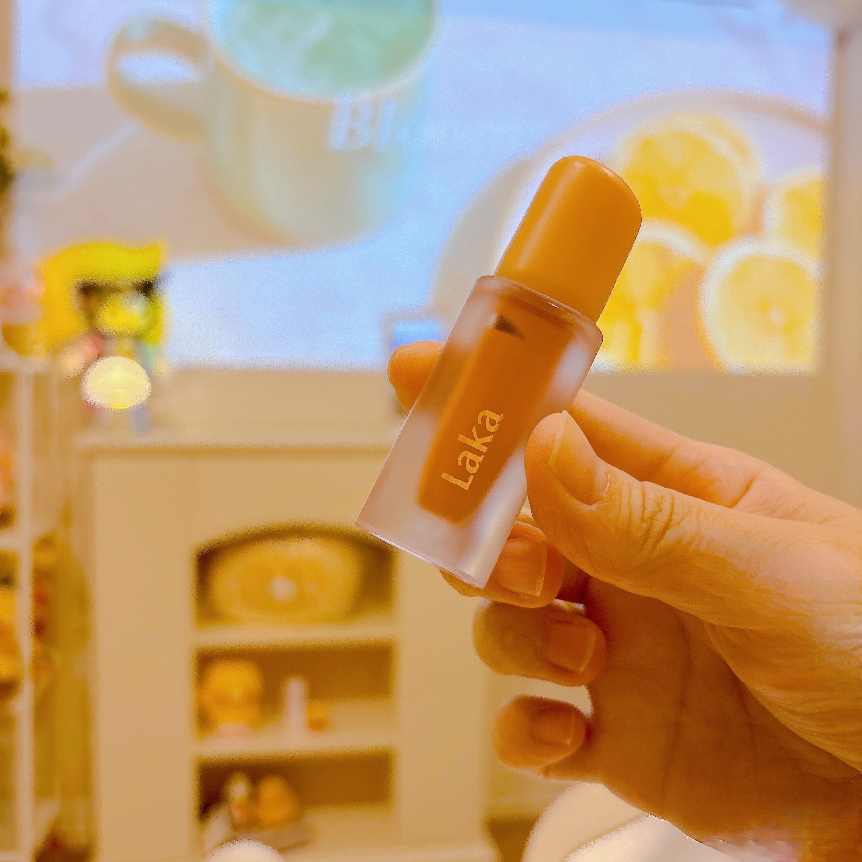 フルーティーグラムティント/Laka/リップティントを使ったクチコミ（1枚目）