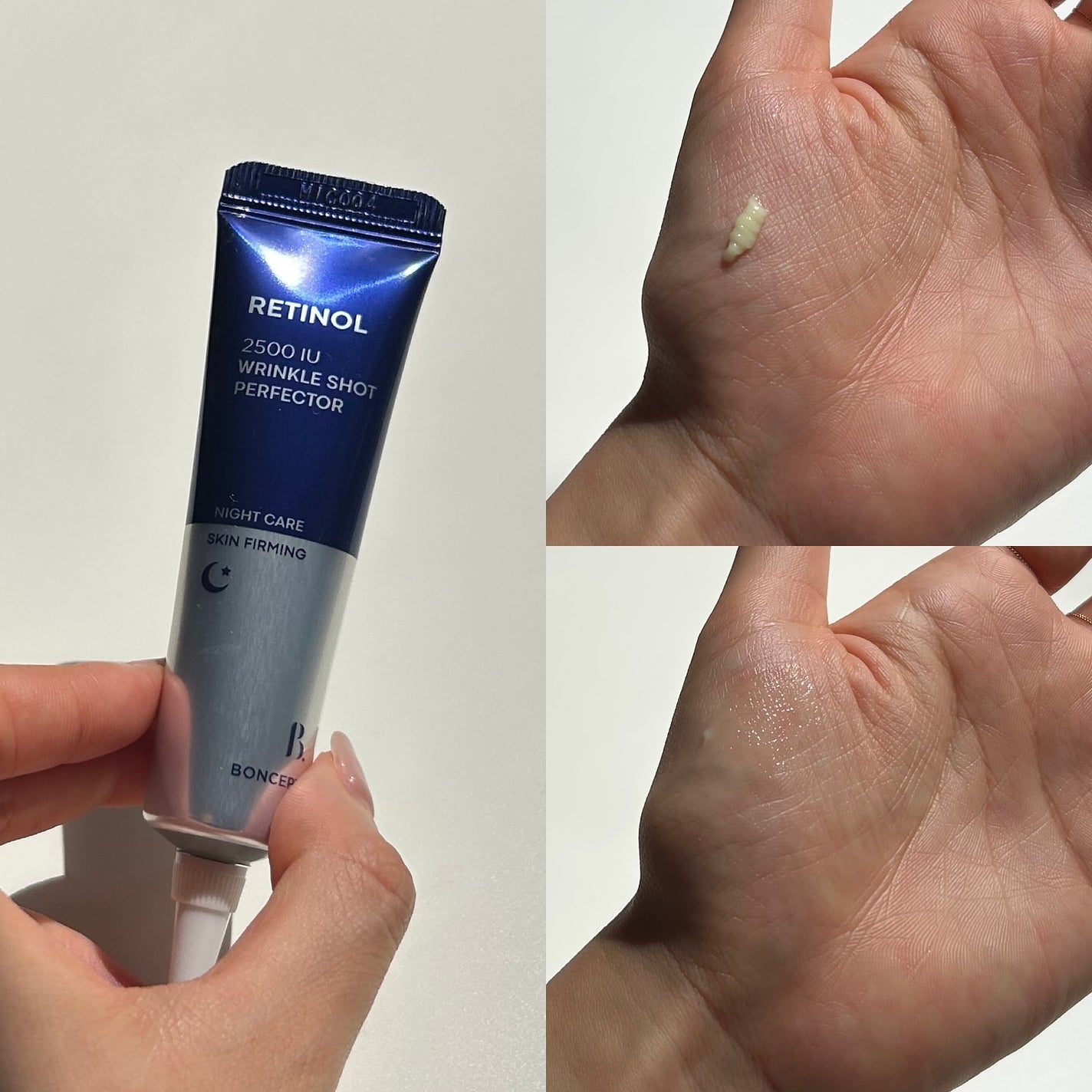 レチノール2500IUリンクルショットパーフェクター/BONCEPT/美容液を使ったクチコミ(3枚目)