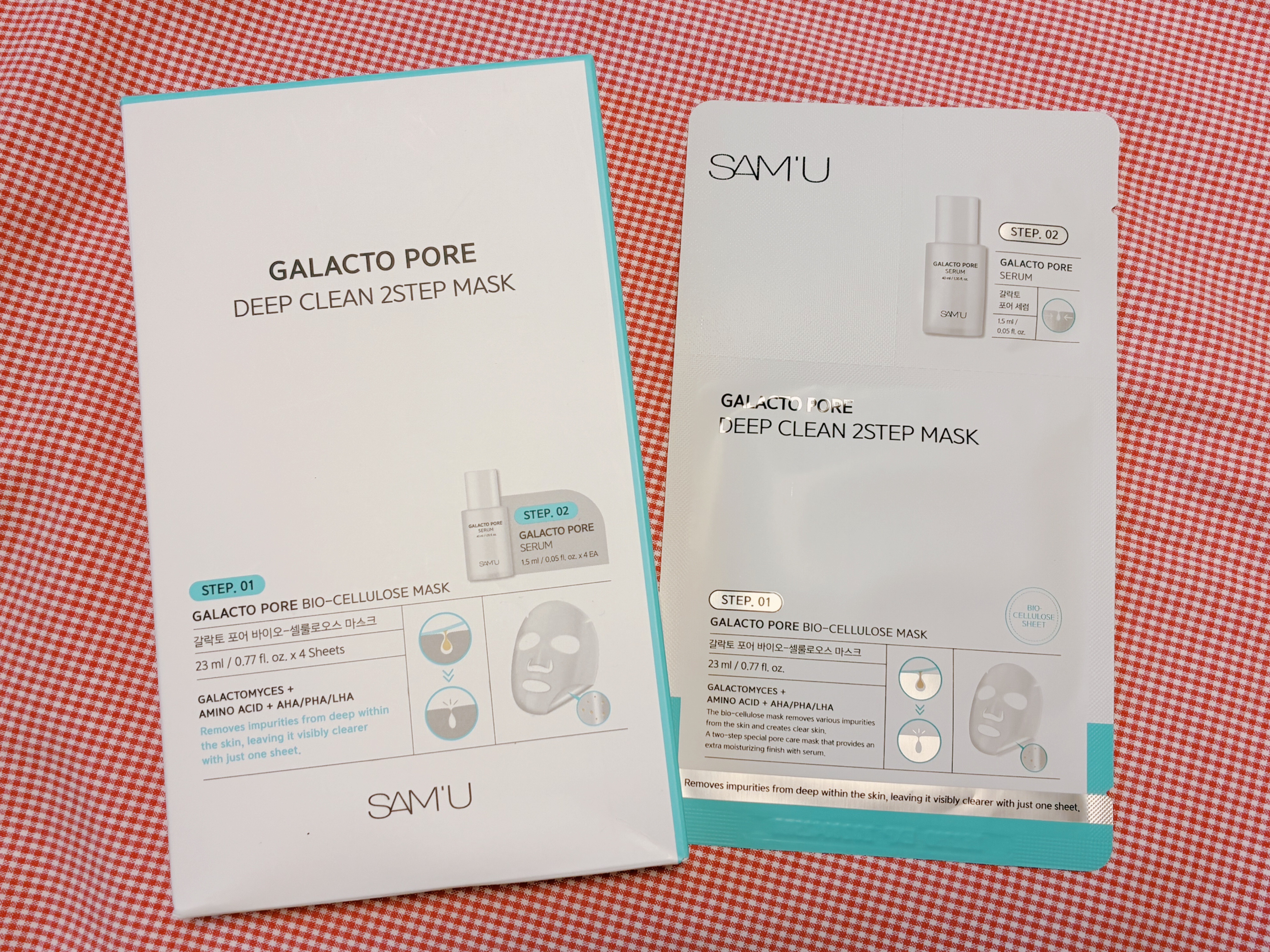 サミュ ガラクトポア ディープクリーン 2ステップマスク/SAM'U/シートマスク・パックを使ったクチコミ（2枚目）