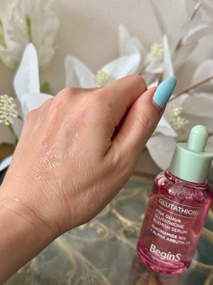 Pink Guava Glutathione Blemish Serum/BeginS by JUNGSAEMMOOL/美容液を使ったクチコミ(4枚目)