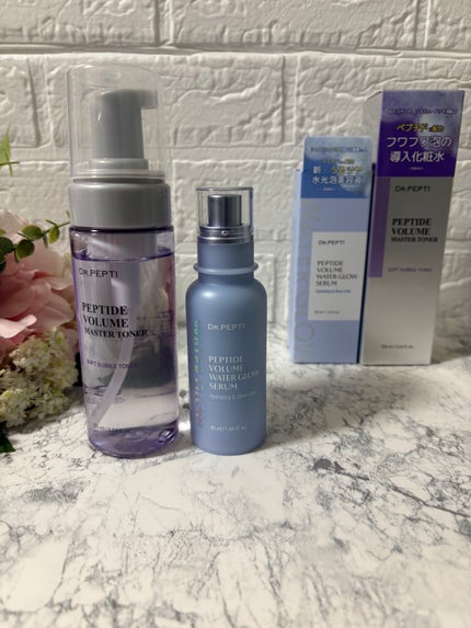 ペプチドボリュームウォーターグローセラム/DR.PEPTI/美容液を使ったクチコミ(1枚目)