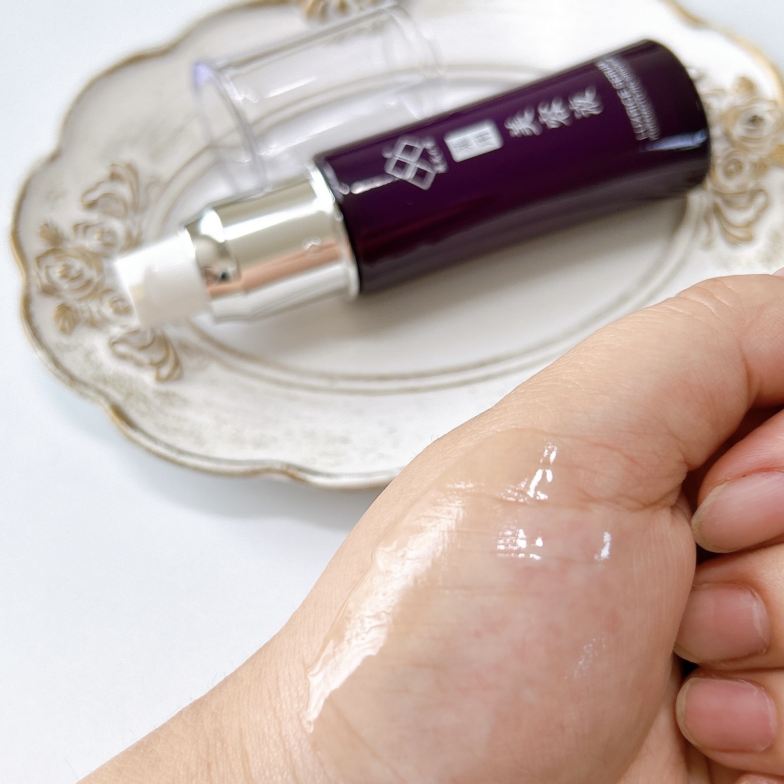 薬用美白シワ改善セラム/蔵元の雫/美容液を使ったクチコミ（3枚目）