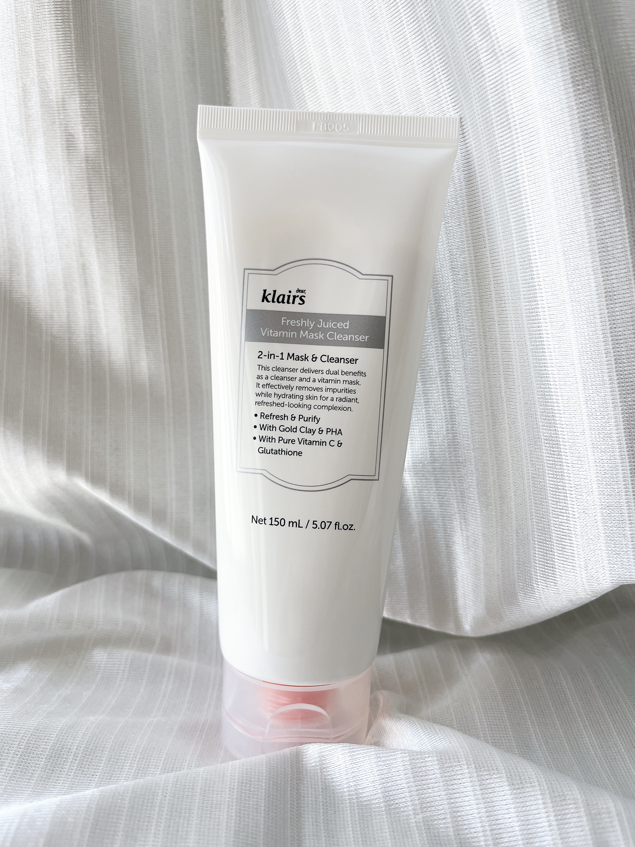 ヒアルビタグルパッククレンザー/Klairs/洗顔フォームを使ったクチコミ（1枚目）