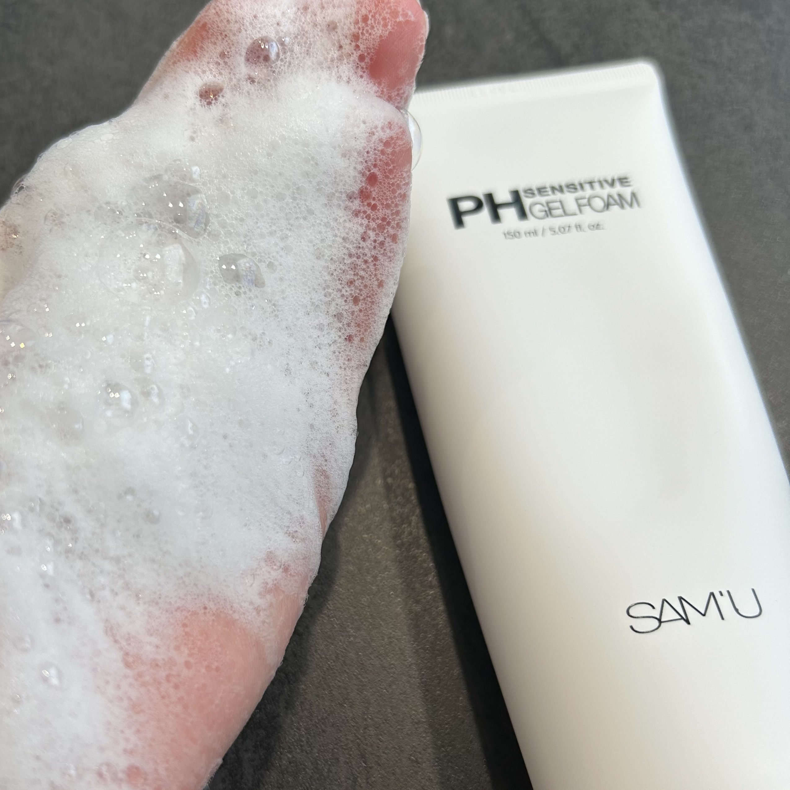 PHセンシティブジェルフォーム/SAM'U/その他洗顔料を使ったクチコミ（3枚目）