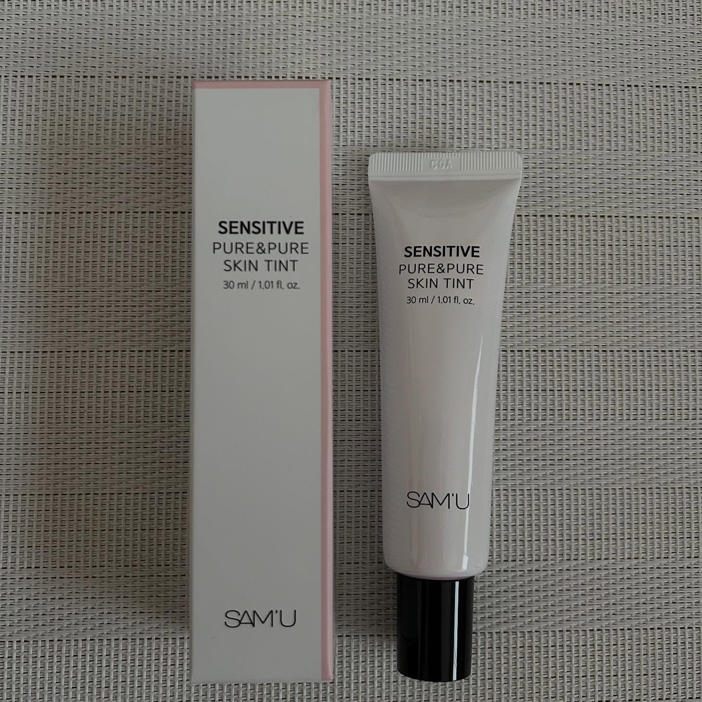 センシティブピュア＆ピュアスキンティント/SAM'U/化粧下地を使ったクチコミ（1枚目）