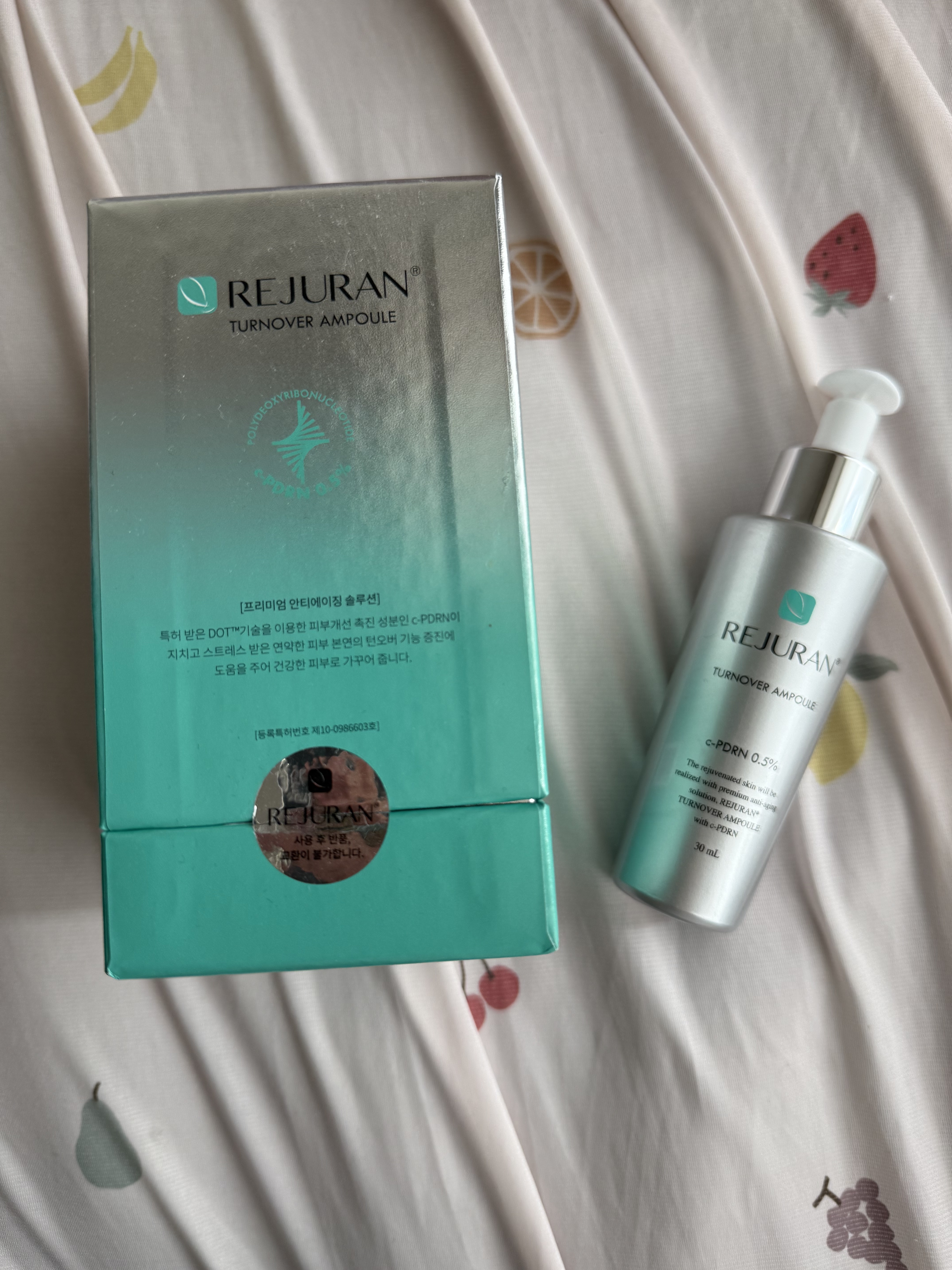 REJURAN ターンオーバーアンプル 30ml/REJURAN COSMETICS/美容液を使ったクチコミ（1枚目）