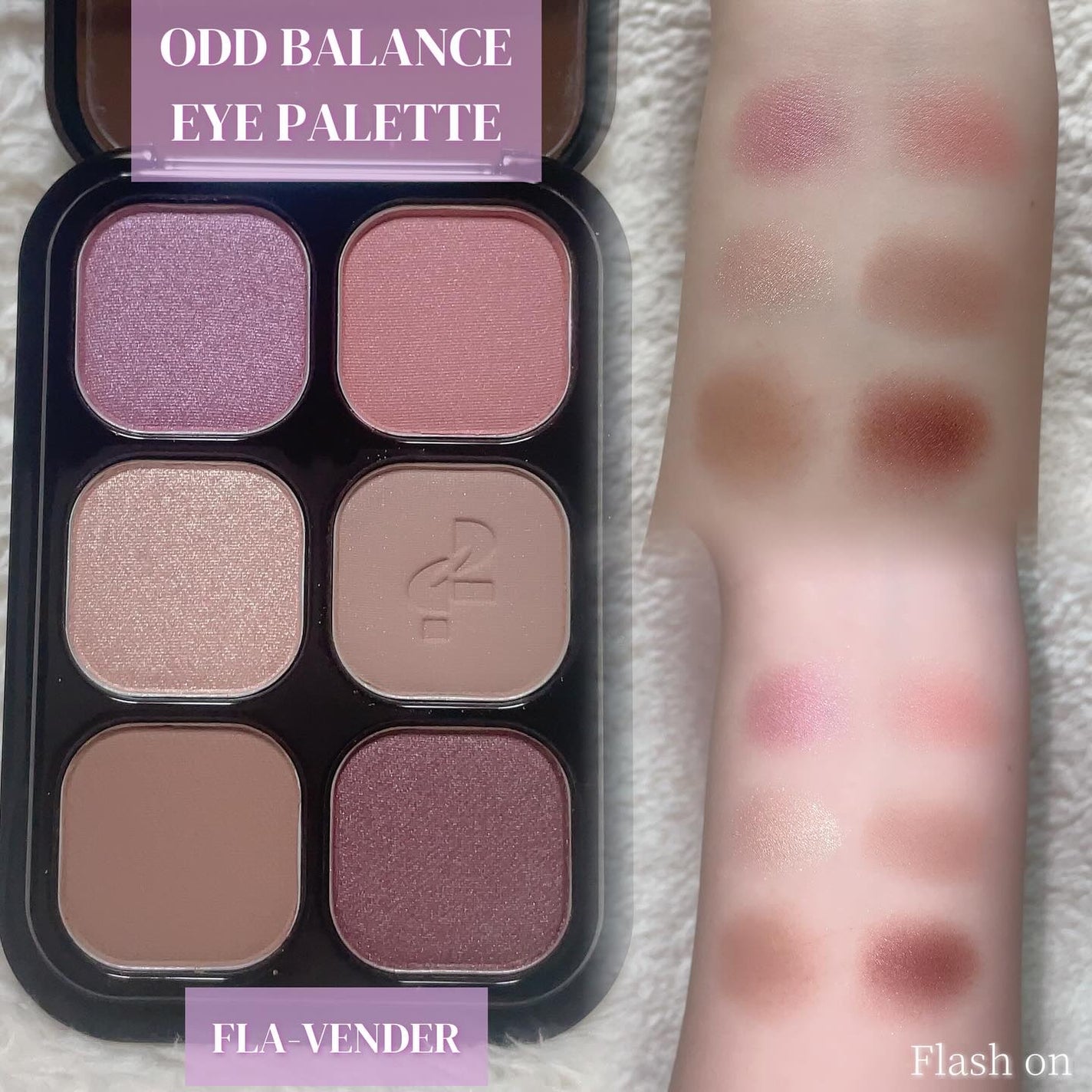 yuco/フォロバ100 on LIPS 「#PRTWOSLASHFOURのオッドバランスアイパレットはア..」(2枚目)