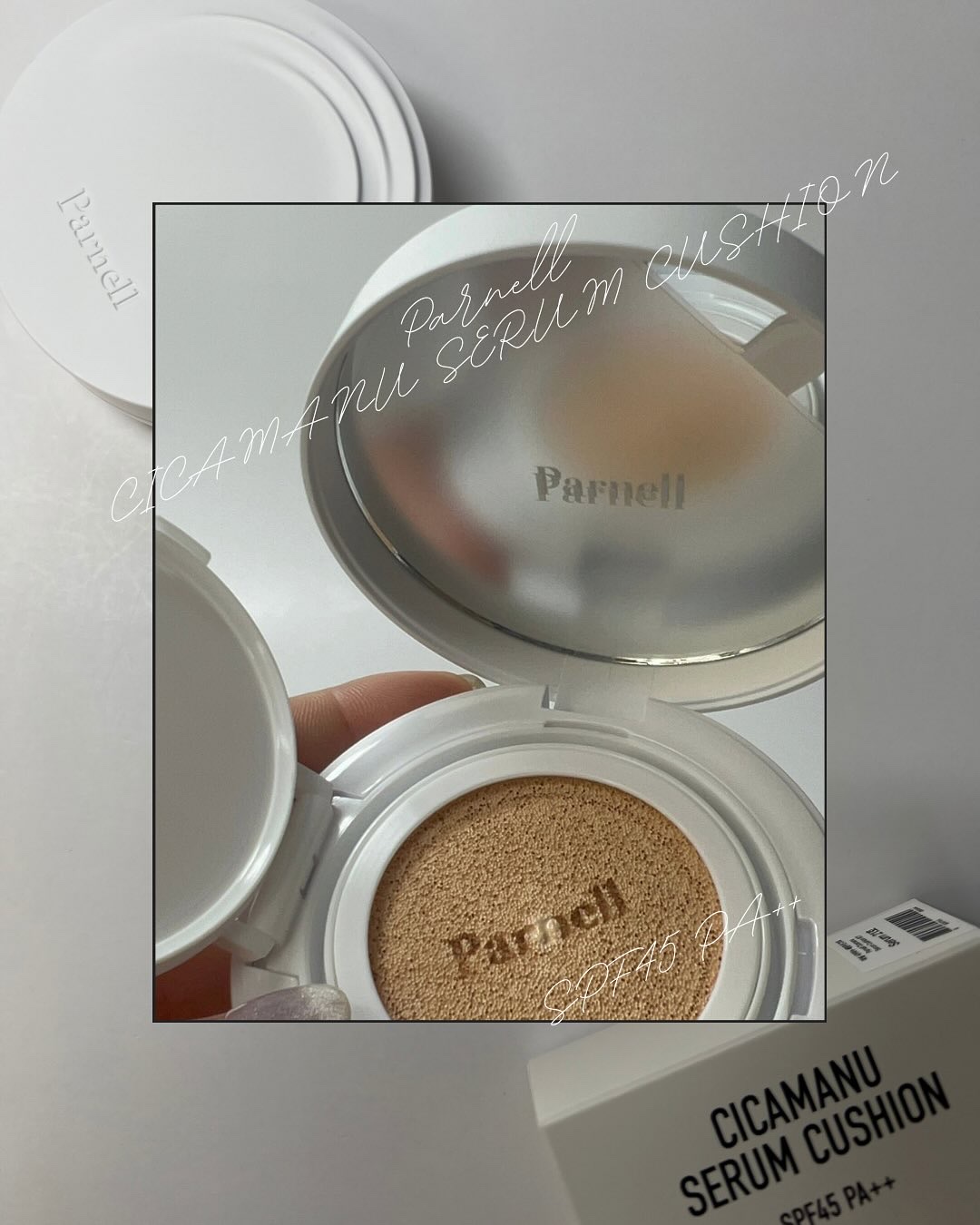 シカマヌ　セラム　クッションファンデ/parnell/クッションファンデーションを使ったクチコミ（2枚目）