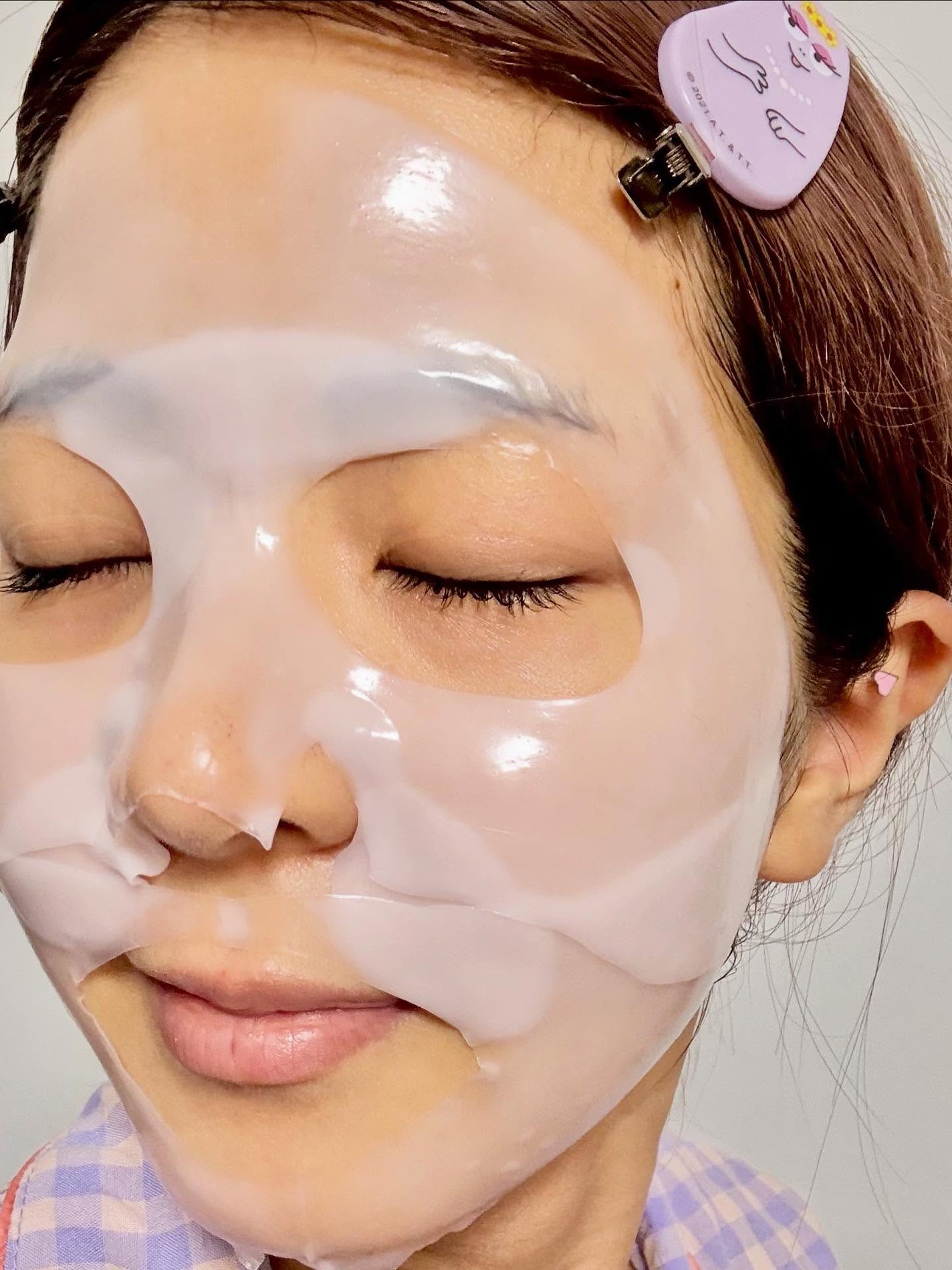 レッドコラーゲンハイドロゲルマスク/avajar/シートマスク・パックを使ったクチコミ(4枚目)