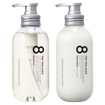 エイトザタラソ クレンジングリペア&モイスト 美容液シャンプー/ディープリペア&アクアモイスト 美容液トリートメント/エイトザタラソ/市販シャンプーを使ったクチコミ(1枚目)