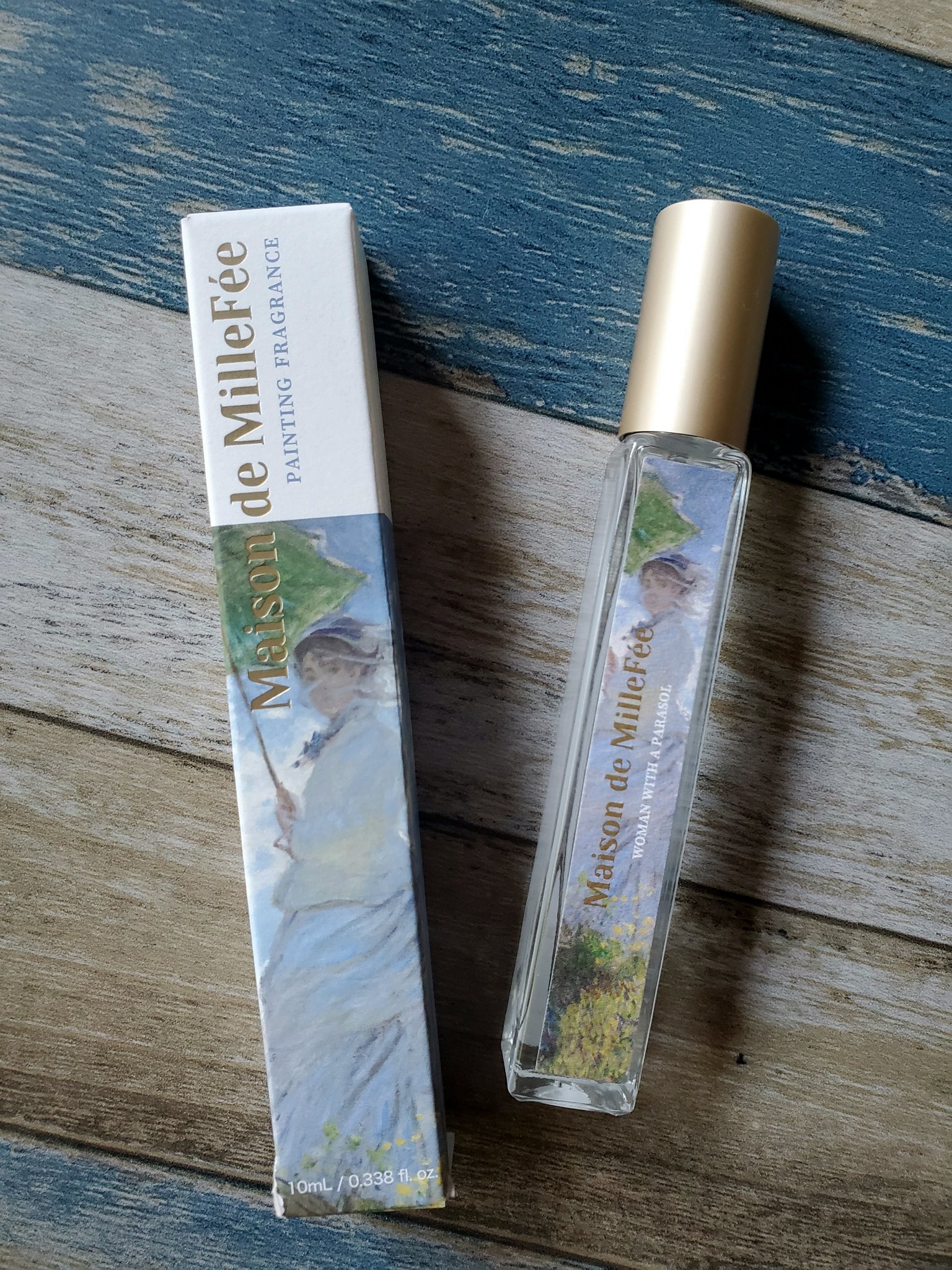 Maison de MilleFée 絵画フレグランス 01 日傘の女/MilleFée/香水(その他)を使ったクチコミ（1枚目）