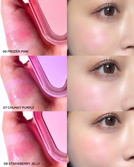 グローレイヤーブラーチーク/LUNA/パウダーチークを使ったクチコミ(5枚目)