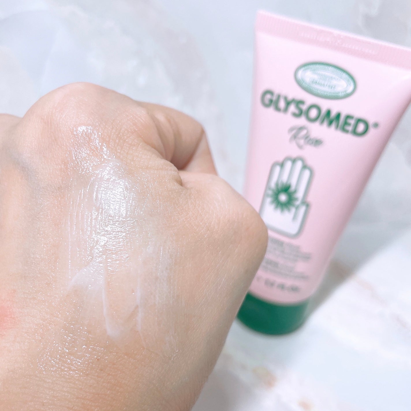 グリソメド ハンドクリーム A (ローズ)/グリソメド/ハンドクリームを使ったクチコミ(6枚目)