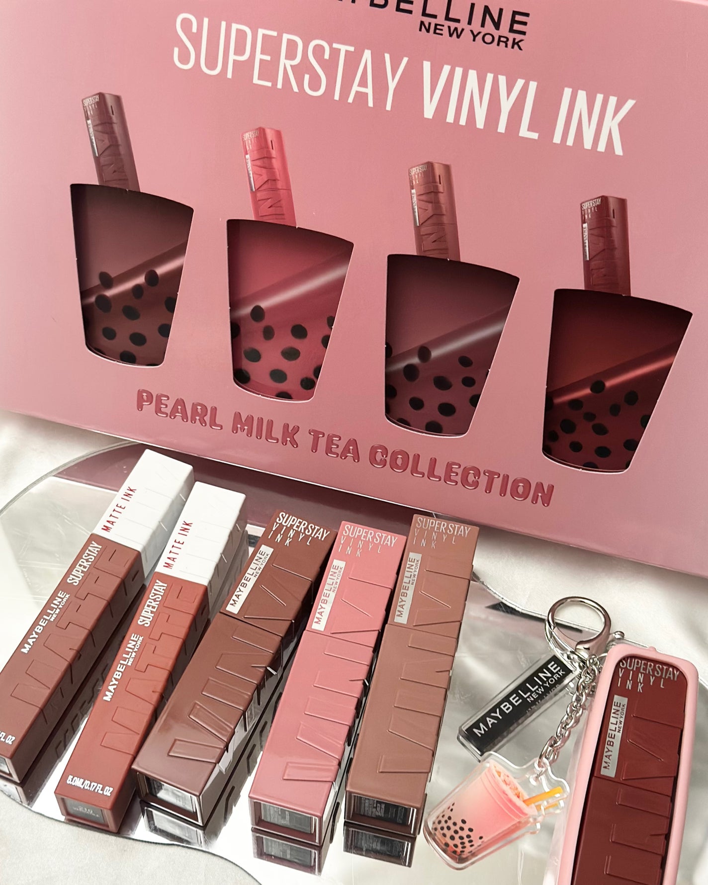 あたりちゃん on LIPS 「.・──*──୨୧──*──・ミルクティーカラー新登場/メイベ..」(5枚目)