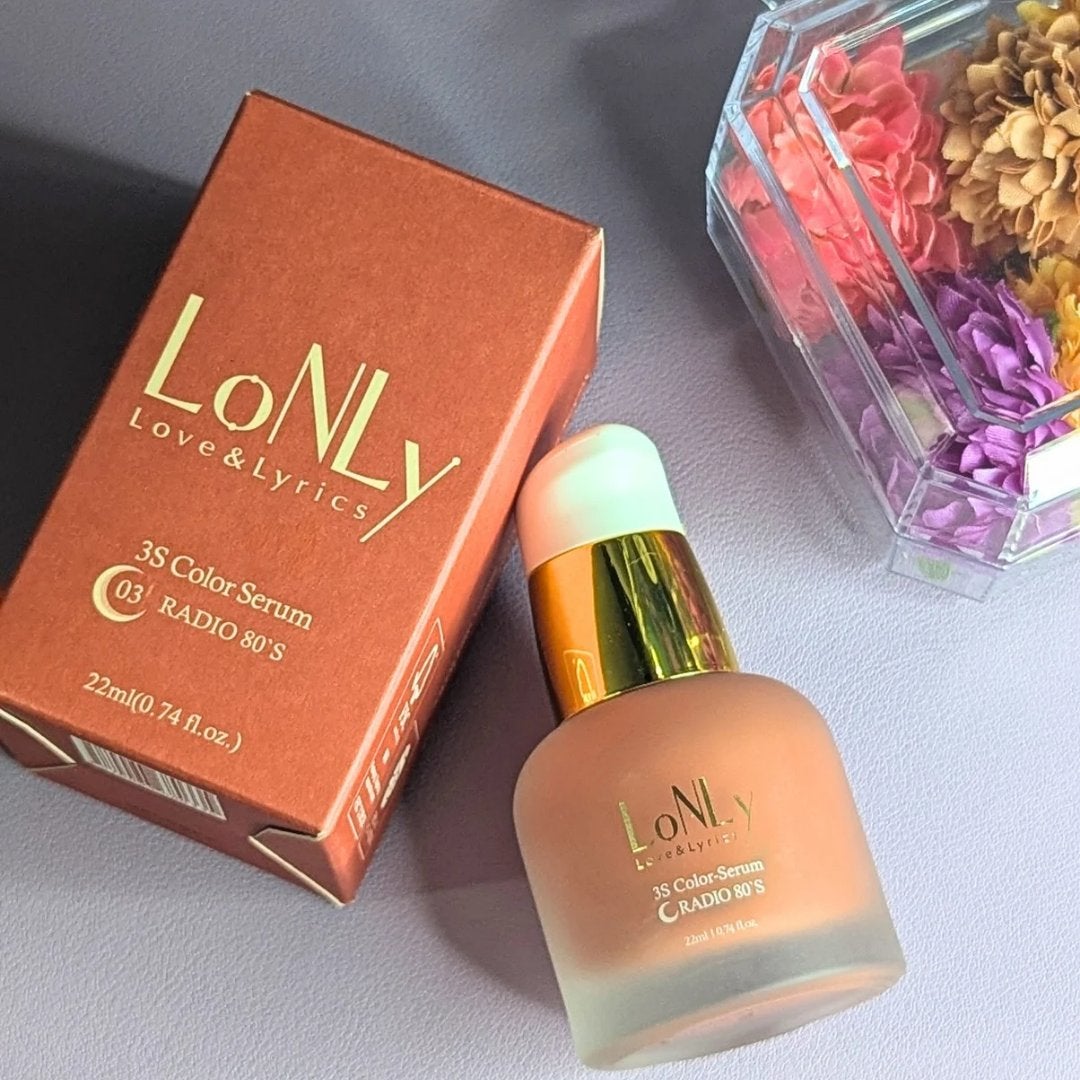 3S カラーセラム/LoNLy /リキッドチークを使ったクチコミ(4枚目)
