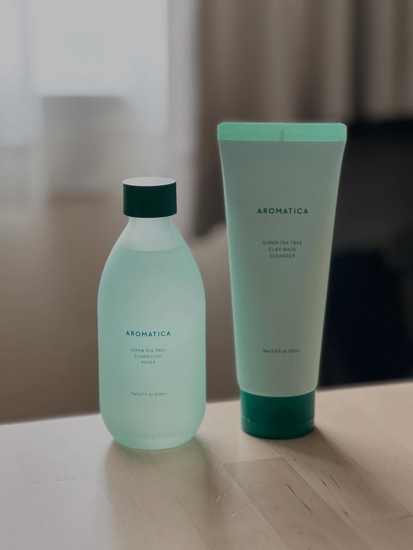 スーパーティーツリークレイマスククレンザー/AROMATICA/洗顔フォームを使ったクチコミ（1枚目）