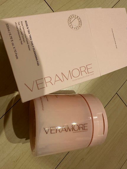 ローズ&ティーツリークレンジングパッド/VERAMORE/クレンジングシートを使ったクチコミ(1枚目)