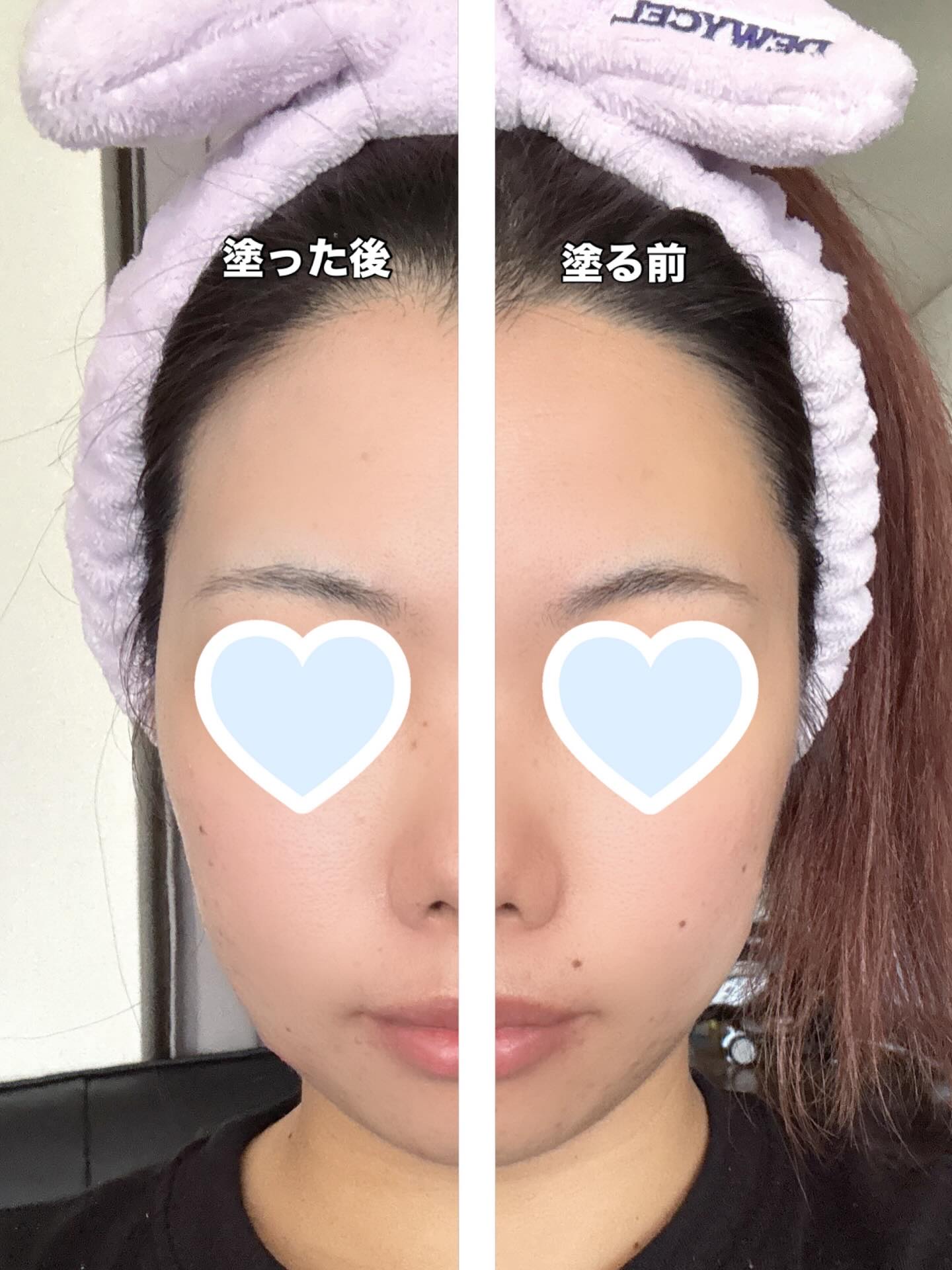 グリーンコレックティングサンベース/BROOKESIA/日焼け止めクリームを使ったクチコミ（3枚目）