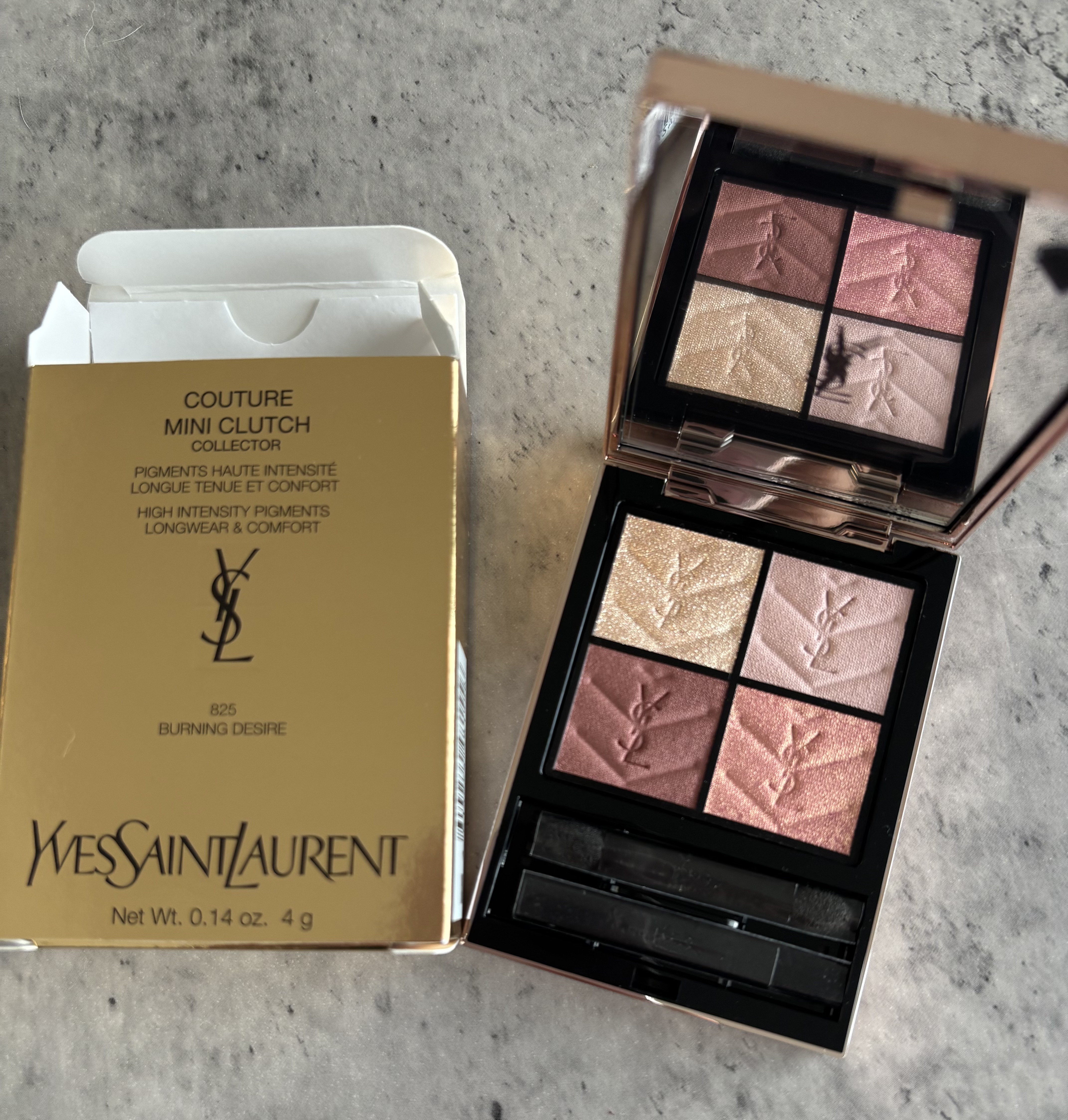 クチュール ミニ クラッチ/YVES SAINT LAURENT BEAUTE/アイシャドウパレットを使ったクチコミ（1枚目）