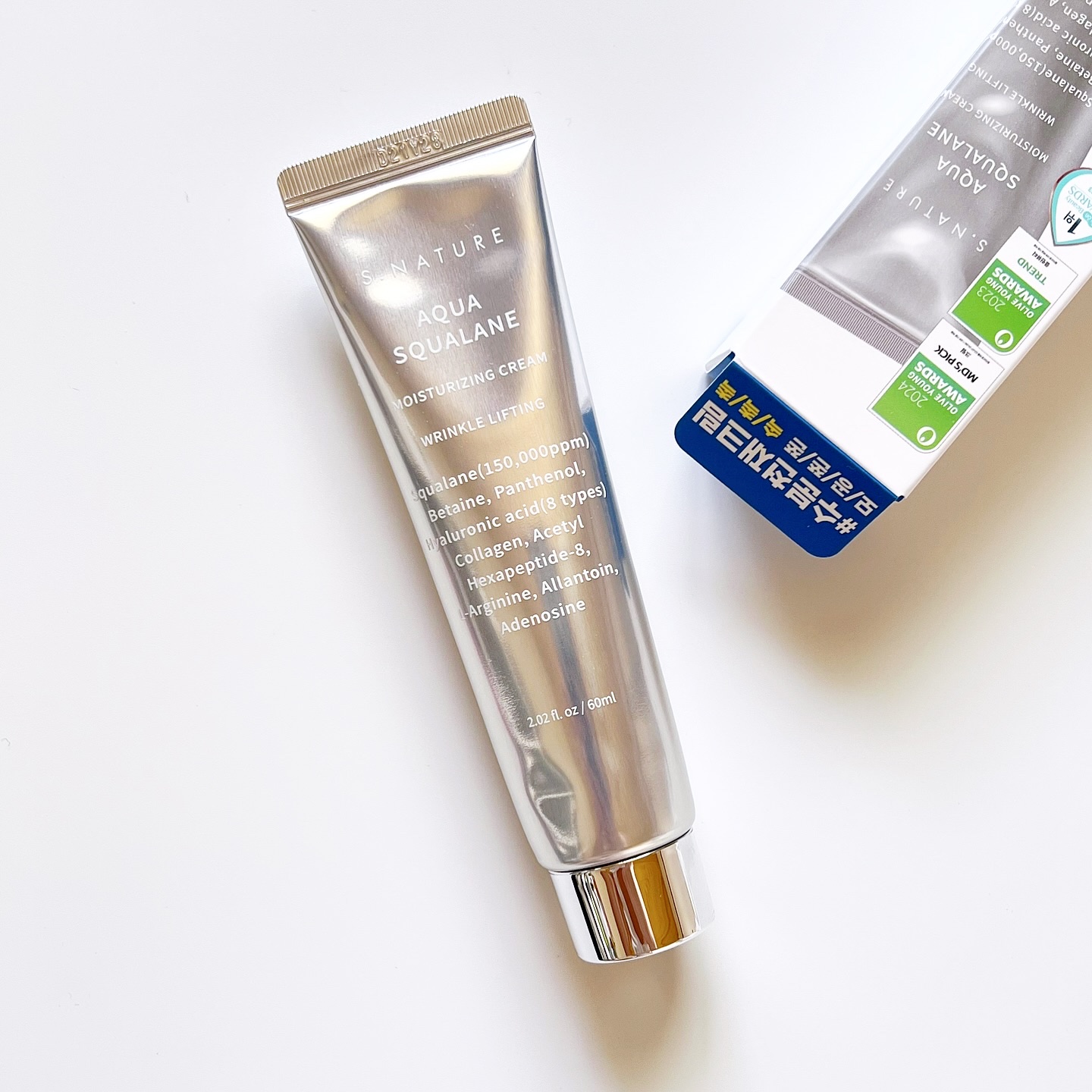 アクアスクワランモイスチャークリーム/S.NATURE/フェイスクリームを使ったクチコミ（1枚目）
